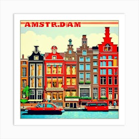 Amsterdam 1 Art Print