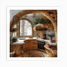 Rustic Kitchen Art Print