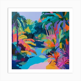 Colourful Gardens Naples Botanical Garden Usa 1 Art Print