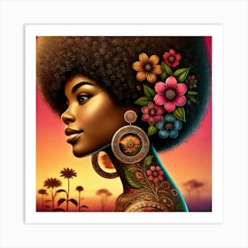 Afrofuturism Art Print