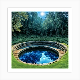 Reincarnation Mirrow Pool Art Print