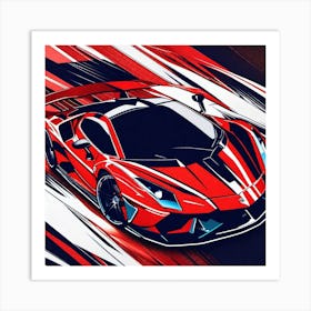 Lamborghini 95 Art Print