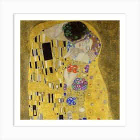 Kiss By Gustav Klimt 2 Art Print