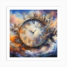 "Clock of Time" Art Print