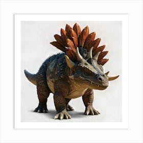 Triceratops 8 Art Print