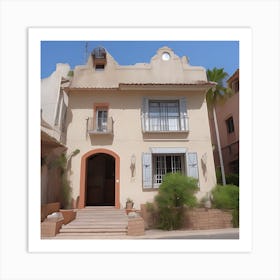 House In San Juan Art Print