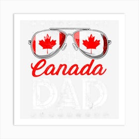 All Canada Dad 4th Of July Fathers Day Men Art Print