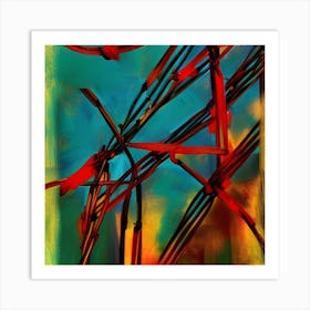 Abstract Paintingm Art Print