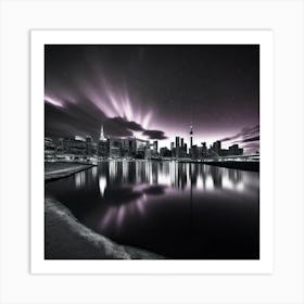 Toronto Skyline 4 Art Print