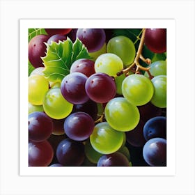 Grapes 4 Art Print