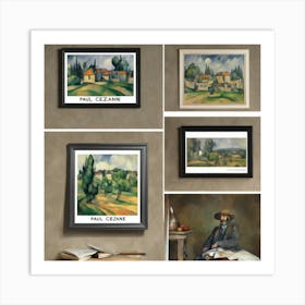 Paul Cezanne Art Print