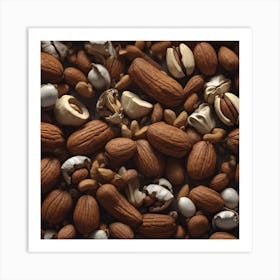 Nuts And Seeds 20 Art Print