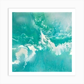 Wild Coast - Capture the raw and untamed beauty of a rugged coastline with this stunning artwork “Wild Coast.” This dynamic piece showcases bold and expressive strokes that convey the power and majesty of crashing waves against rocky shores. Art Print