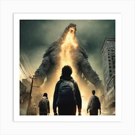 Godzilla 1 Art Print