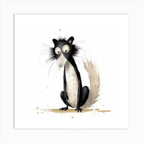 Skunk 1 Art Print
