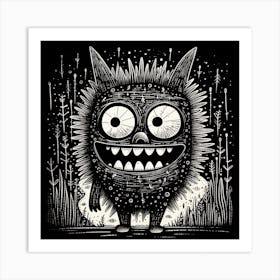 Monster 3 Art Print