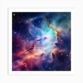 Nebula 10 Art Print