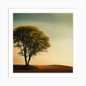 Lone Tree 3 Art Print