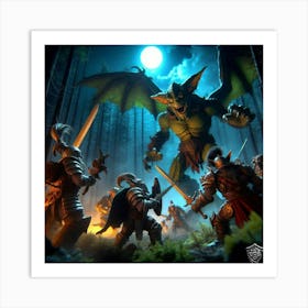 Dungeons And Dragons Art Print