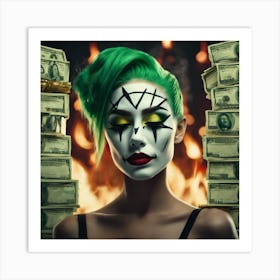 Clown on Me! Art Print