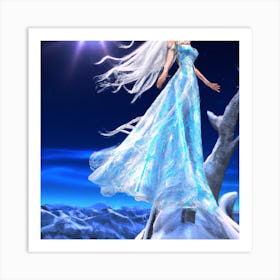 Ice Princess 005 Art Print