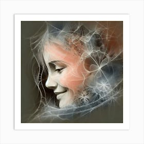 Portrait Of A Woman Art Print