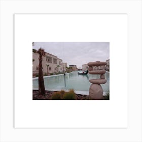 Gondola In The Water Art Print