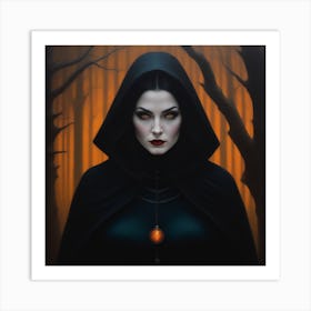 Sassy Witch Art Print