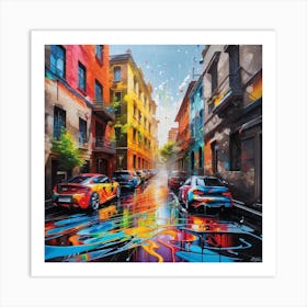 'The Street' Art Print