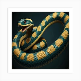 Snake Art Print