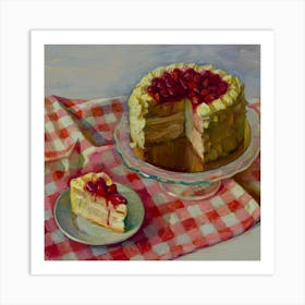 Slice Of Cake Art Print