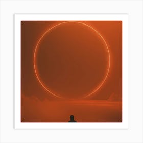 Eclipse Of The Sun 2 Art Print