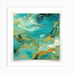 Abstract Painting 4 Art Print