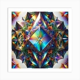 Psychedelic Mandala Art Print