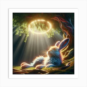 A Hare Art Print