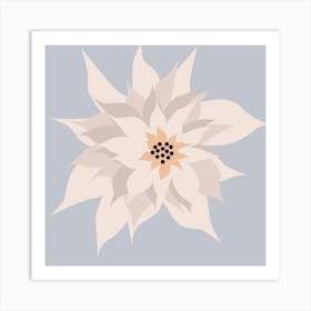 White Flower Art Print