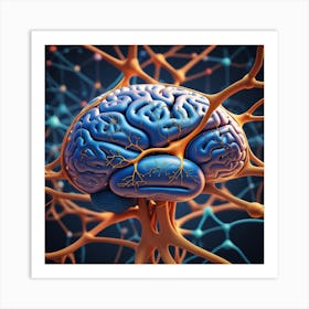 Brain And Nervous System 34 Art Print