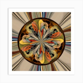 Whirling Geometry - #10 Art Print