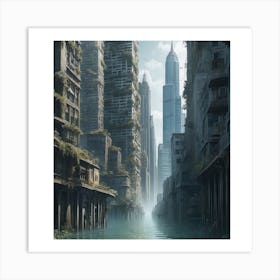 The pure land Art Print