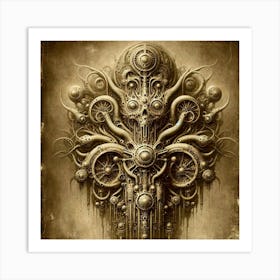 Steampunk Art Art Print