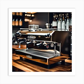 Espresso Machine Art Print