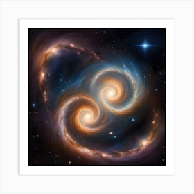 Spiral Galaxy 1 Art Print