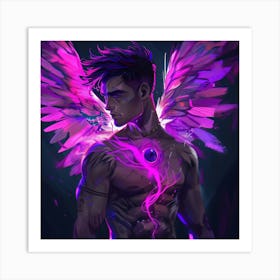 Angel Wings 4 Art Print