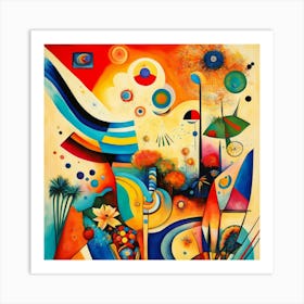 Abstract Painting 21 Art Print