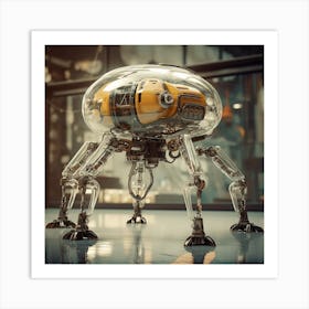 Robot Art Print