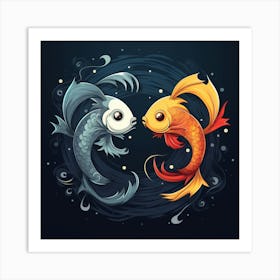 Koi Fish 7 Art Print