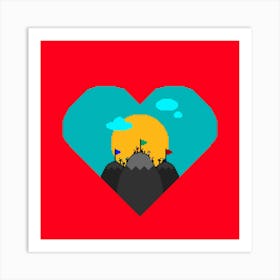 Heart Of The Mountain Art Print