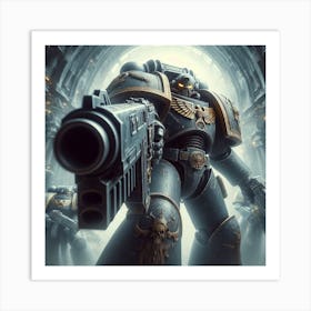 Space Marines 13 Art Print