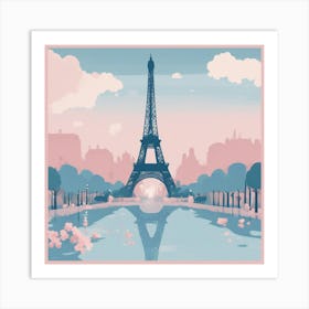 Paris Eiffel Tower Art Print