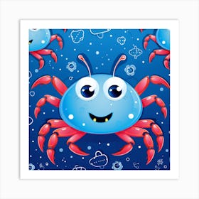 Crabs Art Print